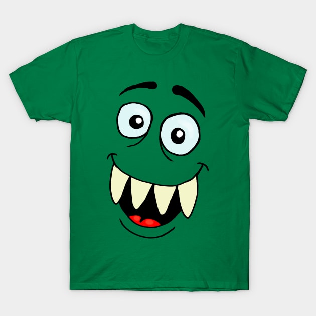 Friendly Monster T-Shirt by MalcolmKirk